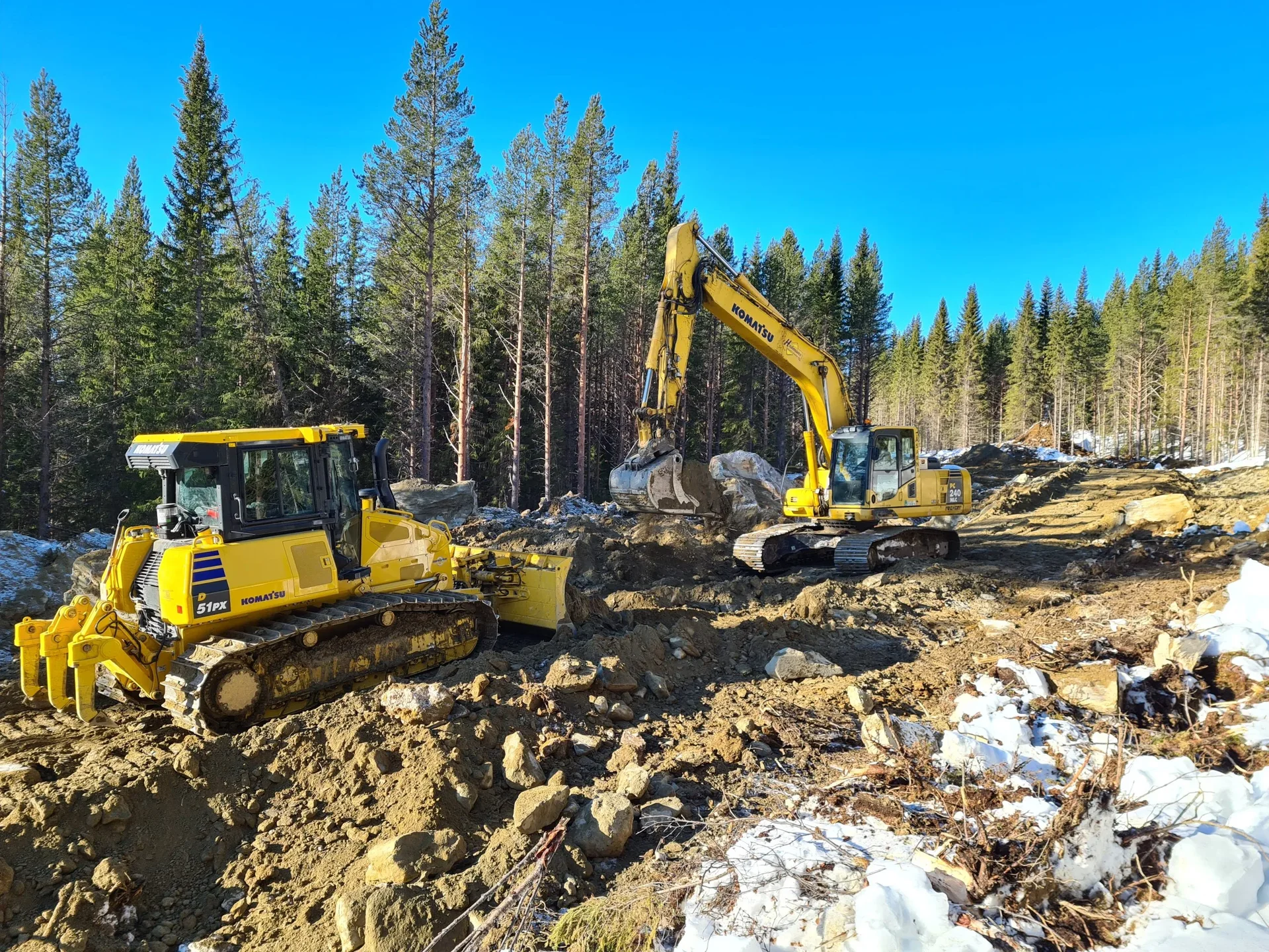 Komatsu D51px bandtraktor